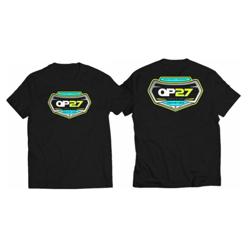 Tshirt kaos op27 factory manufactured limited