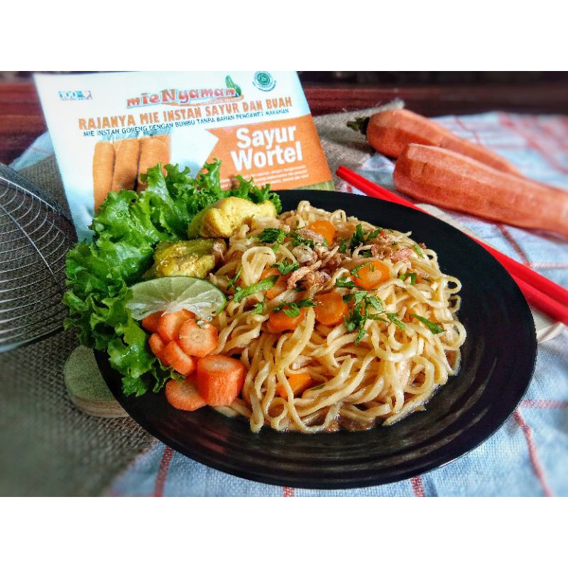 

MIE NYAMAN wortel goreng