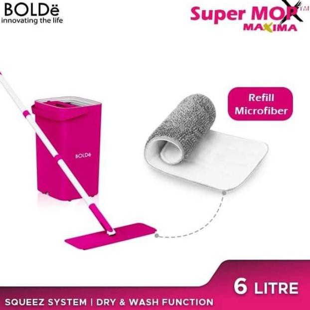 REFILL BOLDE SUPER MOP X MAXIMA / REFIL KAIN PEL MICROFIBER