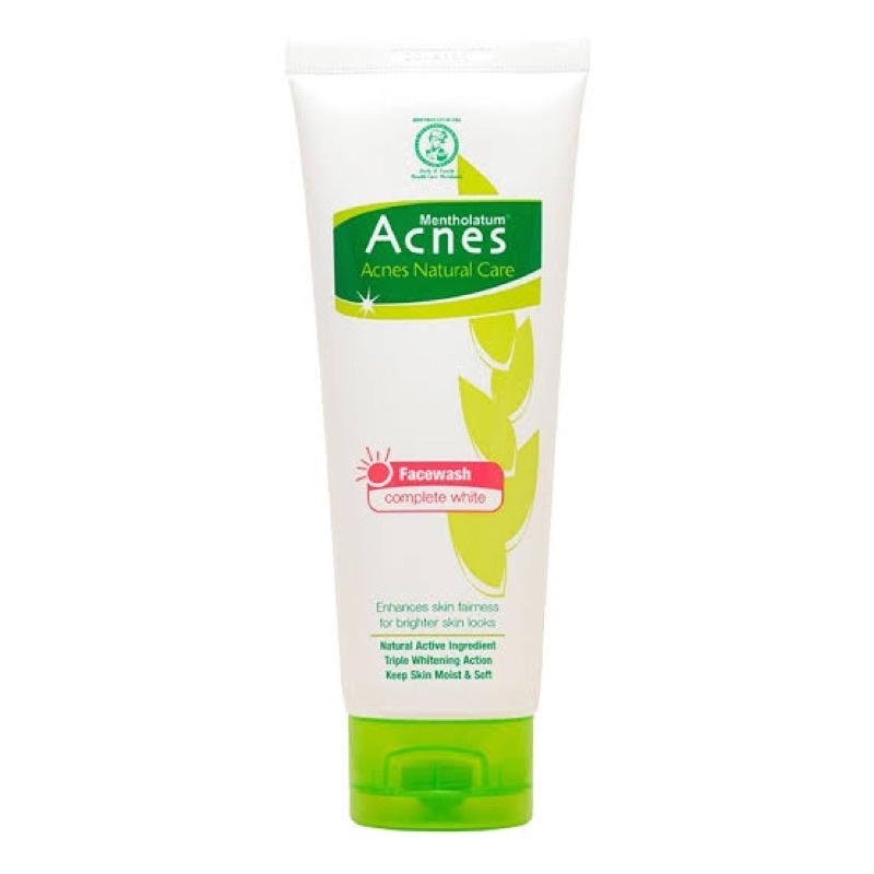 ACNES FACE WASH COMPLETE WHITE / ACNES COMPLETE WHITE FACIAL WASH