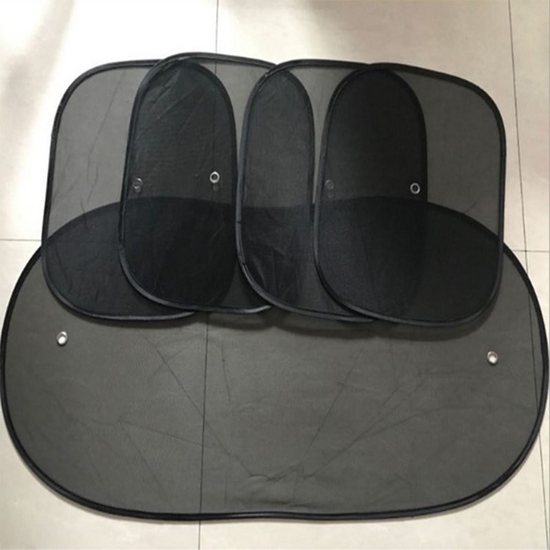 # Kaos T-Shirt Wanita Lengan Pendek Motif Print #2pcs Jaring Pelindung Sinar Matahari Untuk Jendela Samping Mobil