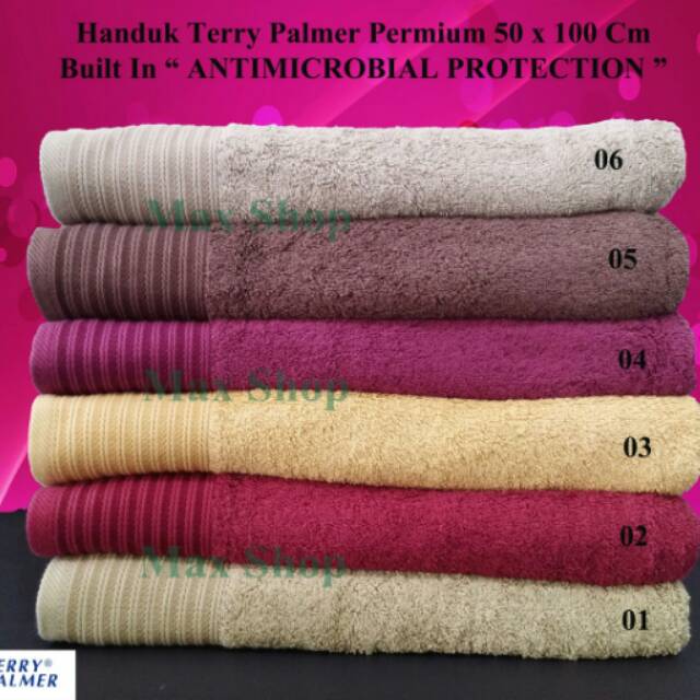 Handuk Terry Palmer Premium 50x100cm / Handuk Mandi 