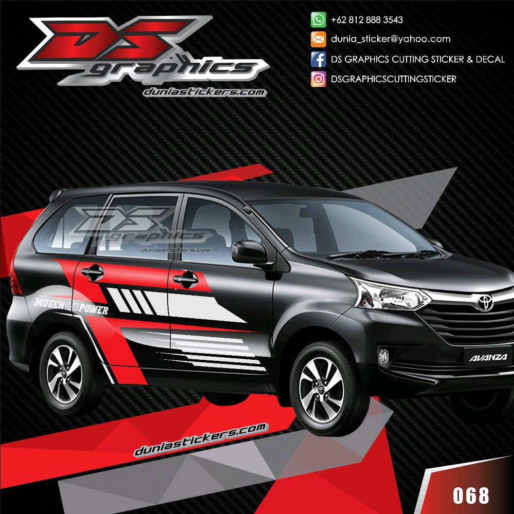 Avanza Cutting Sticker