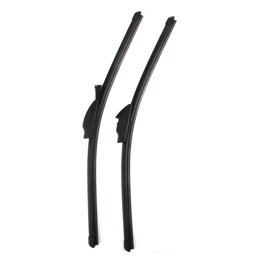 2in1 Universal 18&quot; U-type Soft Frameless Bracketless Rubber Car Windshield Wiper Blade