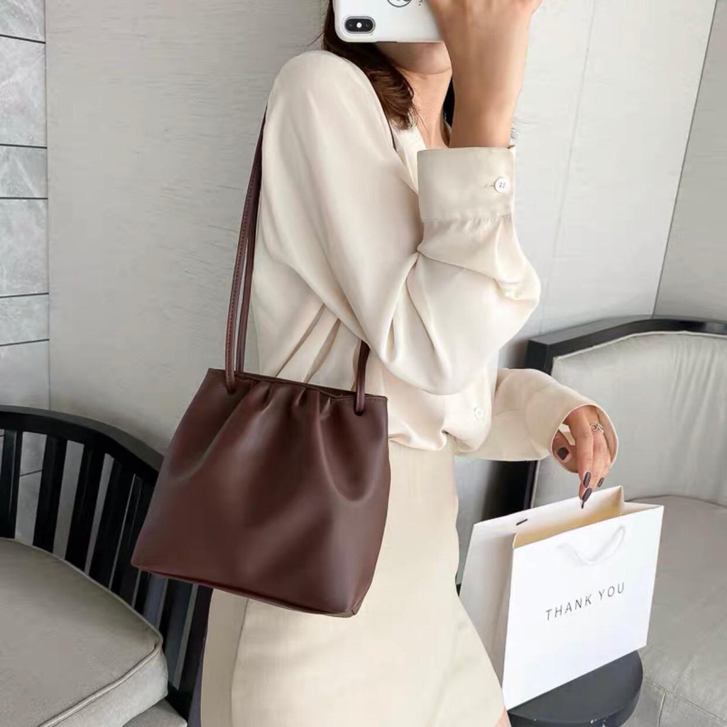 LISA BAG - Tas Selempang Handbag Import Tas Bahu Murah Tali Shoulder Wanita Rantai Slingbag Korea