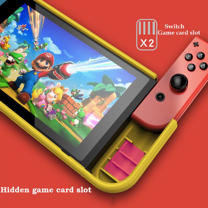 Case Pelindung Bahan Silikon TPU Anti Guncangan Untuk Nintendo Switch