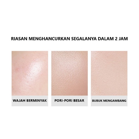 LAMEILA Bedak Tabur Strawberry Pengontrol Minyak Anti Air Tahan Lama 5076