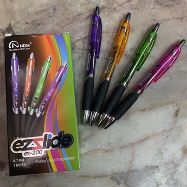 PULPEN NDM EZSLIDE 200 ( 12 PCS ) ORIGINAL