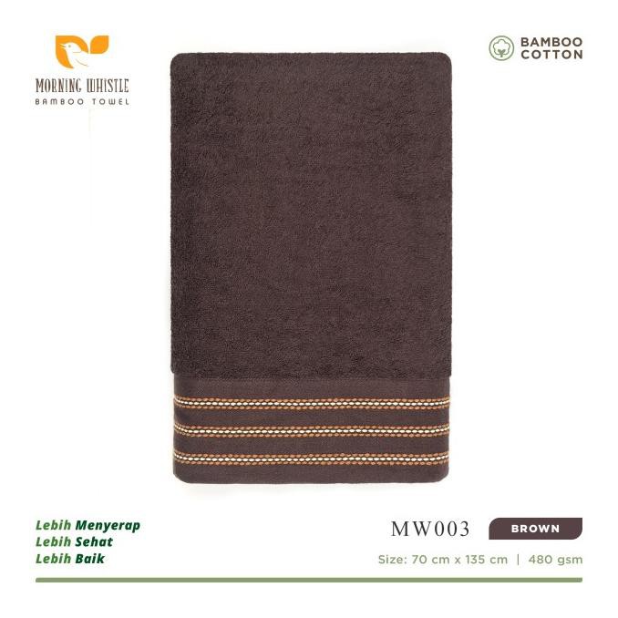 BAYAR DITEMPAT Terry Palmer Morning Whistle Handuk Bamboo MW 003 TERLARIS