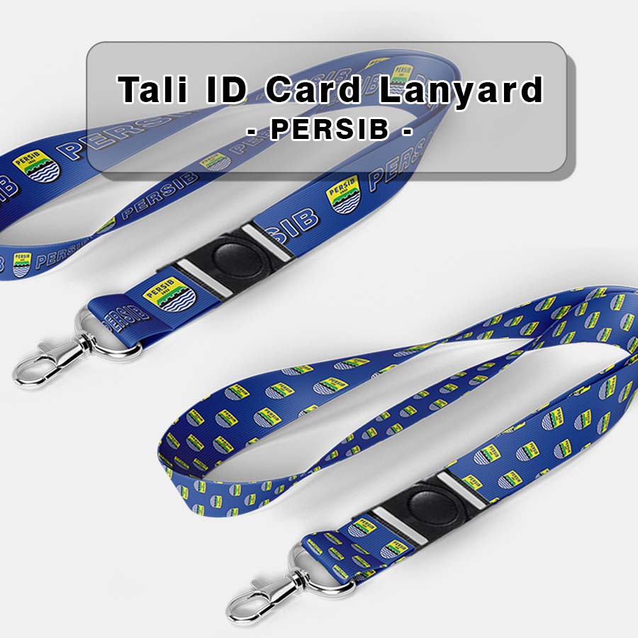 

Persib Strap Lanyard Panjang Keychain Tali ID Card