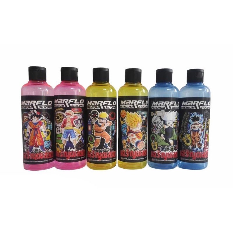 Marflo silicone marflo fremium silicone pengkilap body motor dan mobil