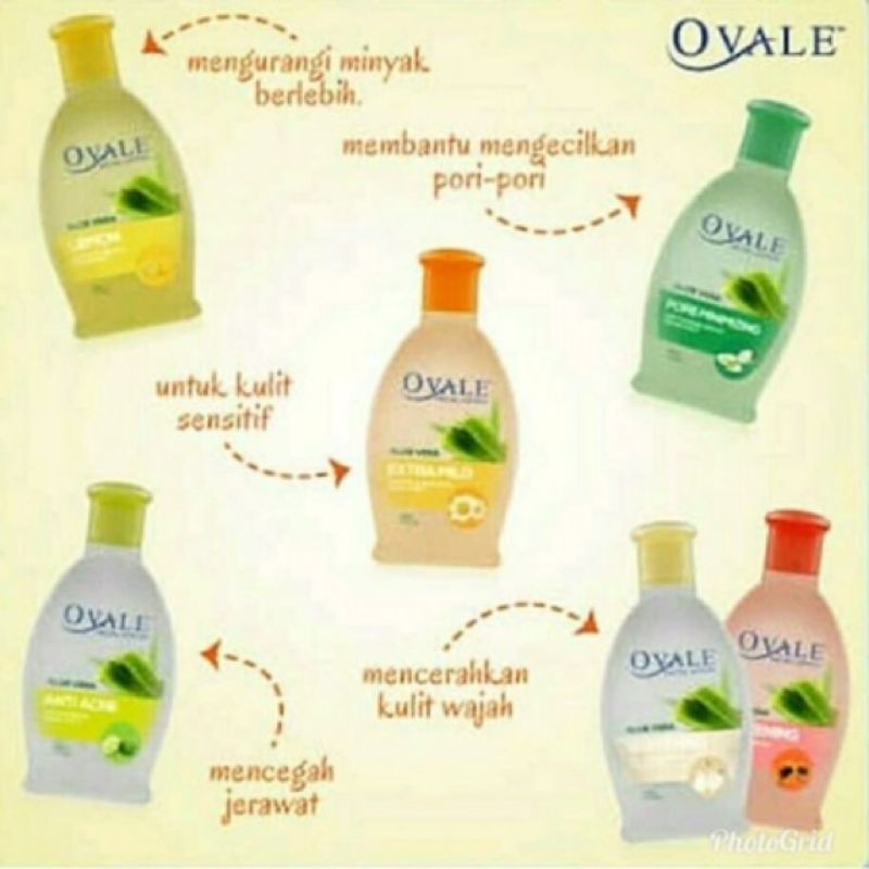 Ovale Facial Lotion (toner) 200ml