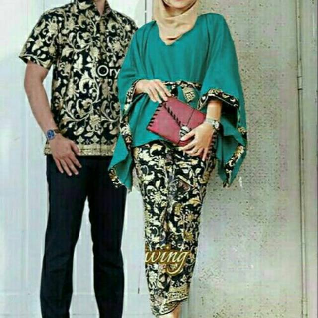 Batik couple Keluarga Batik Couple Sarimbit Seragaman Kondangan Tanah Abang Wanita Murah