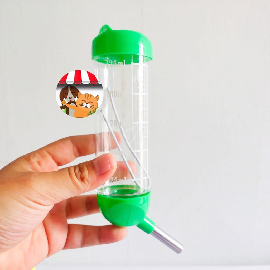 Pet Drinking Bottle 125ml - Tempat Minum Gantung Hewan