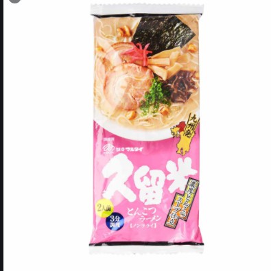 

Marutai Kyushu Kurume Super Rich Tonkotsu Ramen [194g] 2 Porsi . NON HALAL