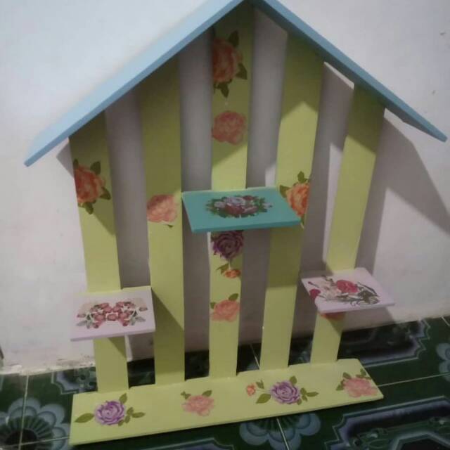 Rak pajang rak shabby rak rumah