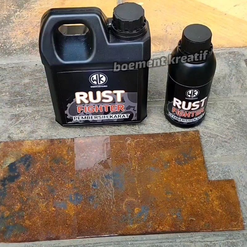 Pembersih kerak karat / penghilang kerak karat serbaguna ukuran 250 ml RUST FIGHTER