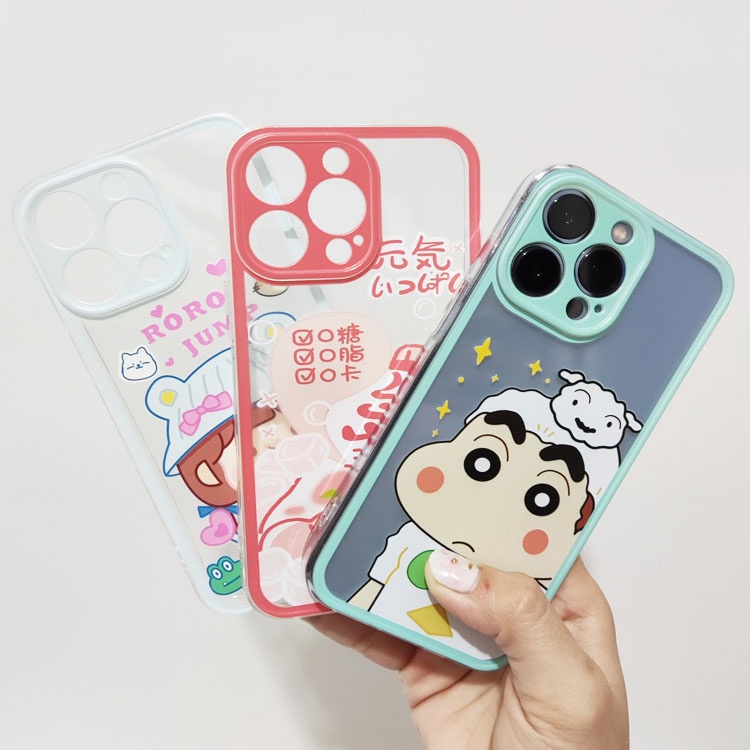 Case cartoons full lens cover iPhone 13 12 11 mini pro promax