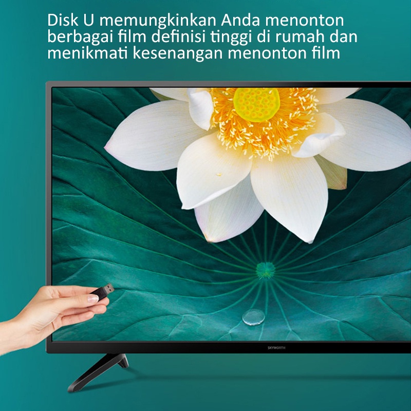 （Beli TV sekarang dan dapatkan braket gratis）LED DIGTAL TV 25 INCH HD FRAMELESS-HDMI/USB/VGA/VA-LAYAR GARANSI 1 TAHUN SUPPORT