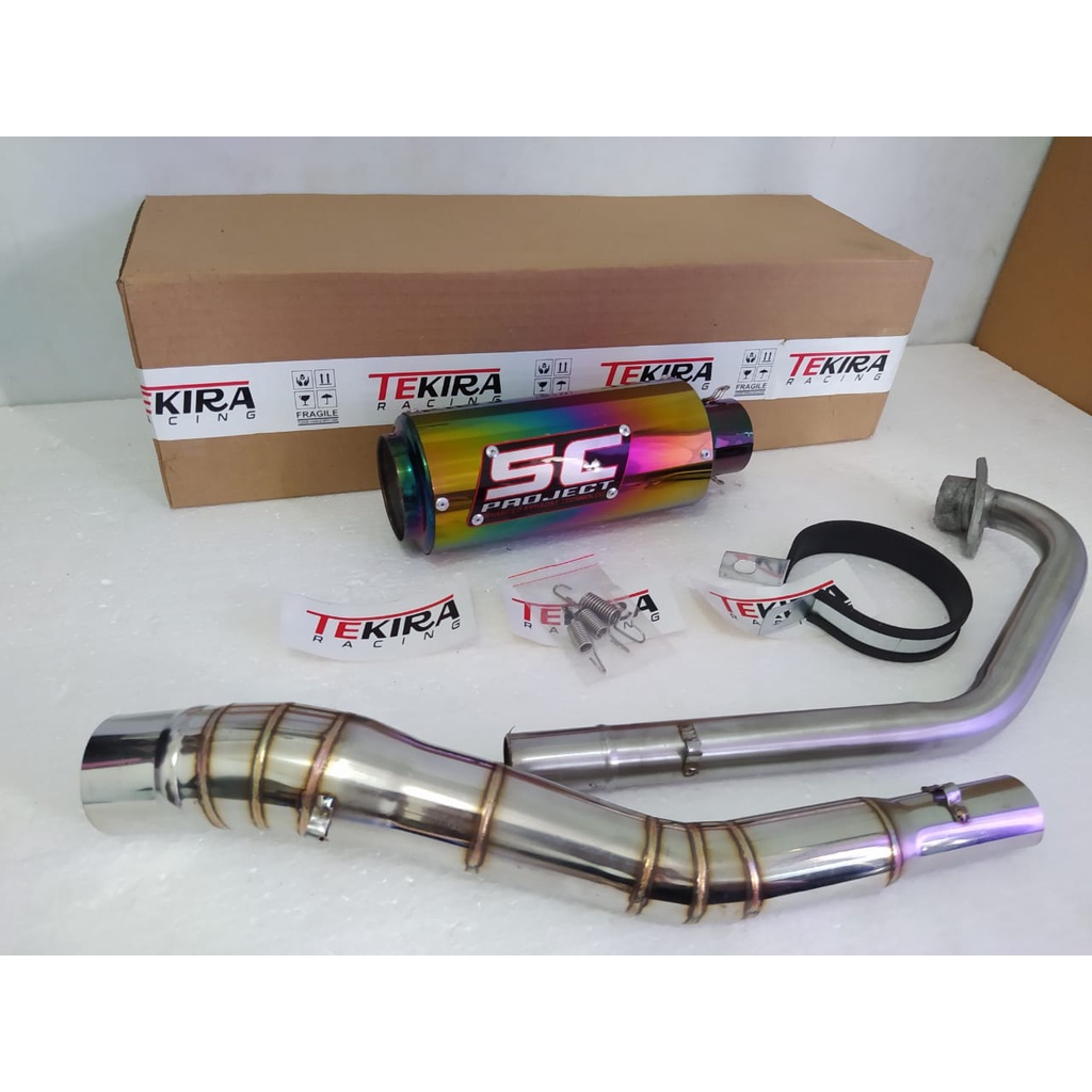 Knalpot Racing Sc Project CRT Pelangi New CBR 150R CBR150R CBR150 Facelift K45G K45A K45R 2021 K45 L