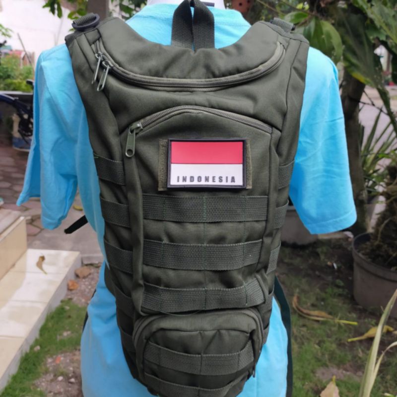 Tas Sepeda Punggung Hidropack Army