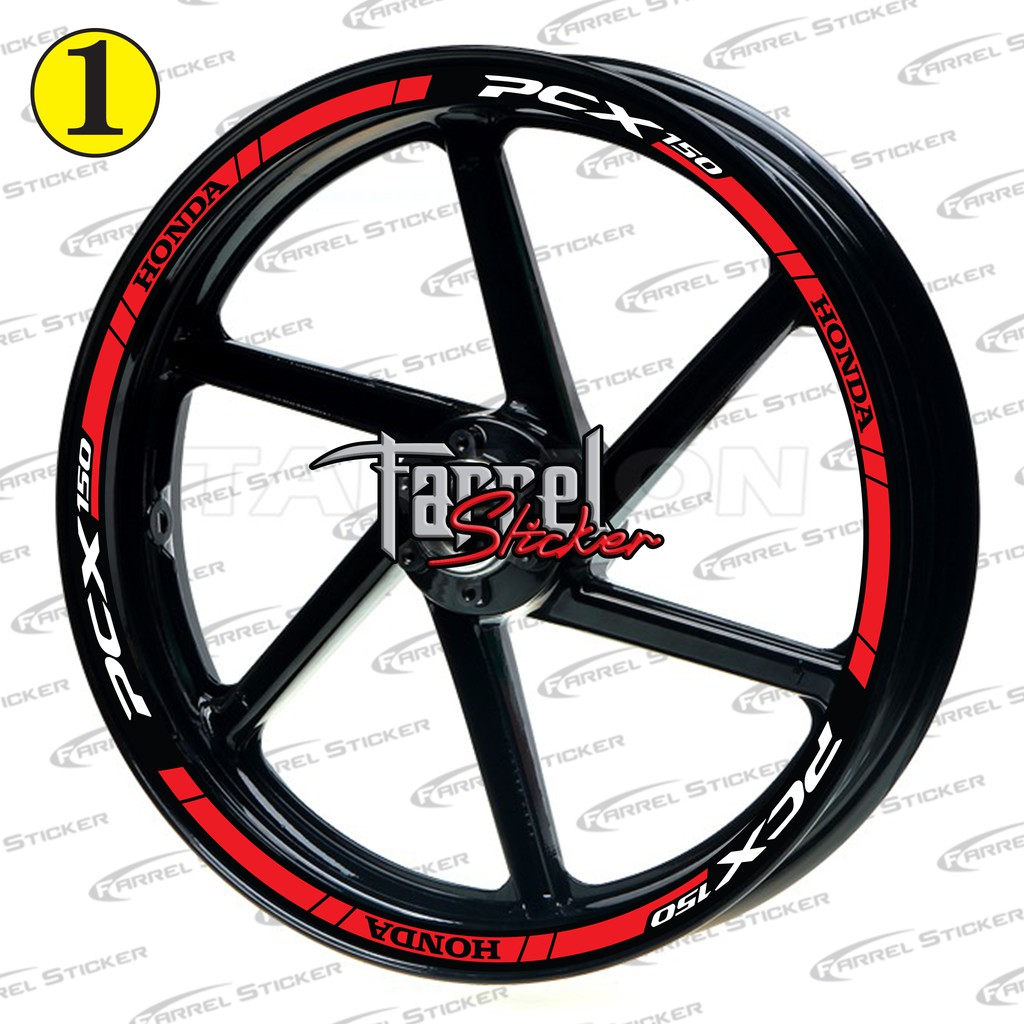 Stiker Velg Sticker Velk PCX new