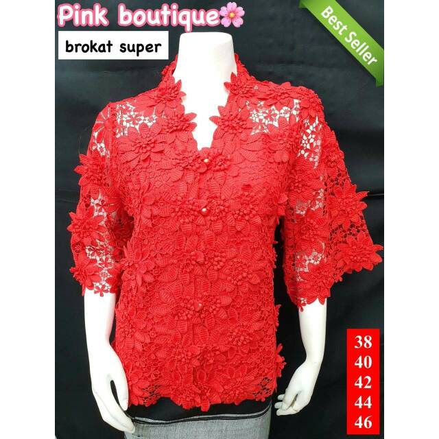 Baju kebaya Pink Butik super