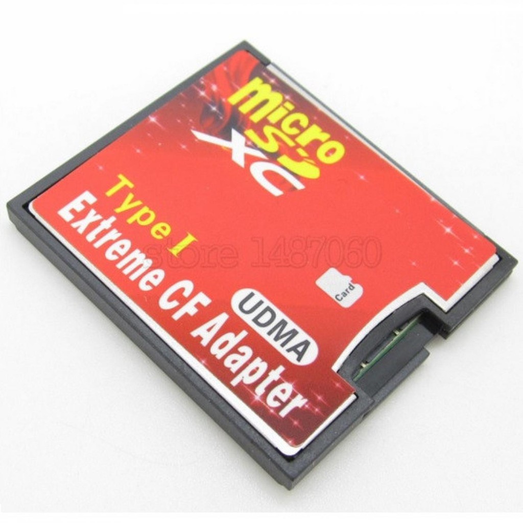 Bayar Ditempat Extreme Micro SD Card to CF Adapter Converter - TSR058