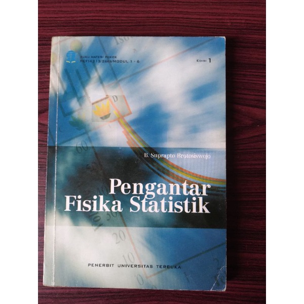 Jual Buku Pengantar Fisika Statistika (B.Suprapto Brotosiswojo ...