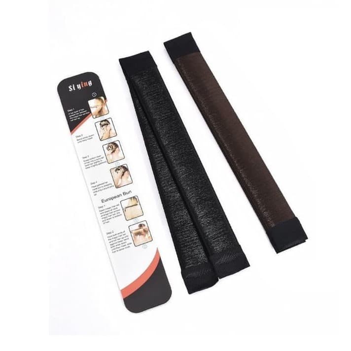 Ikat Rambut Strap Hair Bun Maker / Hairbun / Cepol Donut / Premium Donat Sanggul Cepol Hairdin