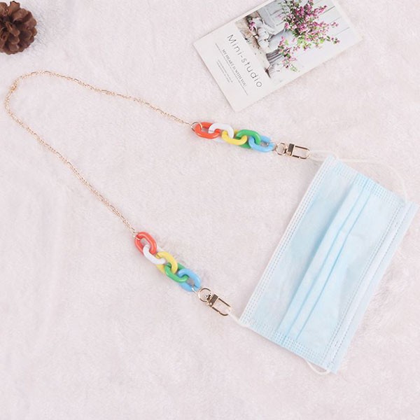 tali gantungan masker tali masker acrylic masker chain strap hig075 (4G4)