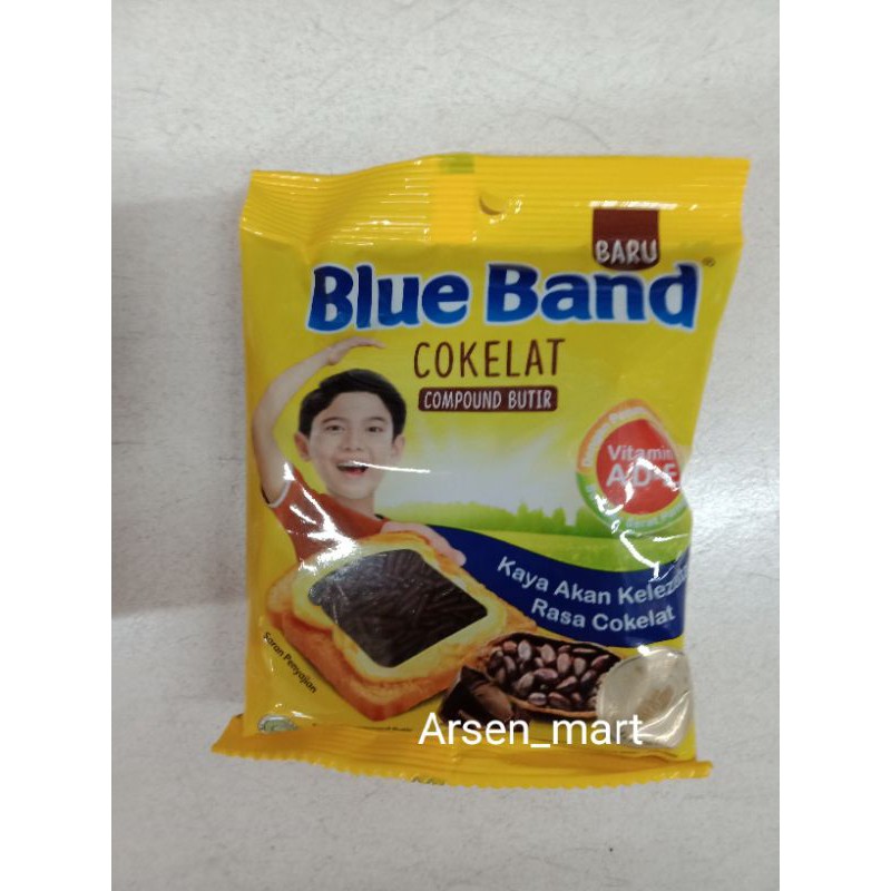 Blue band  coklat compound butir 90gr ml/mesis