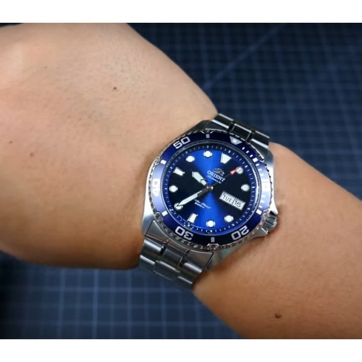 ORIENT RAY II BLUE DIAL AUTOMATIC FAA02005D