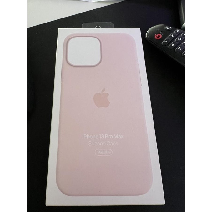 Apple silicone case iphone 13 pro maxchalk pink
