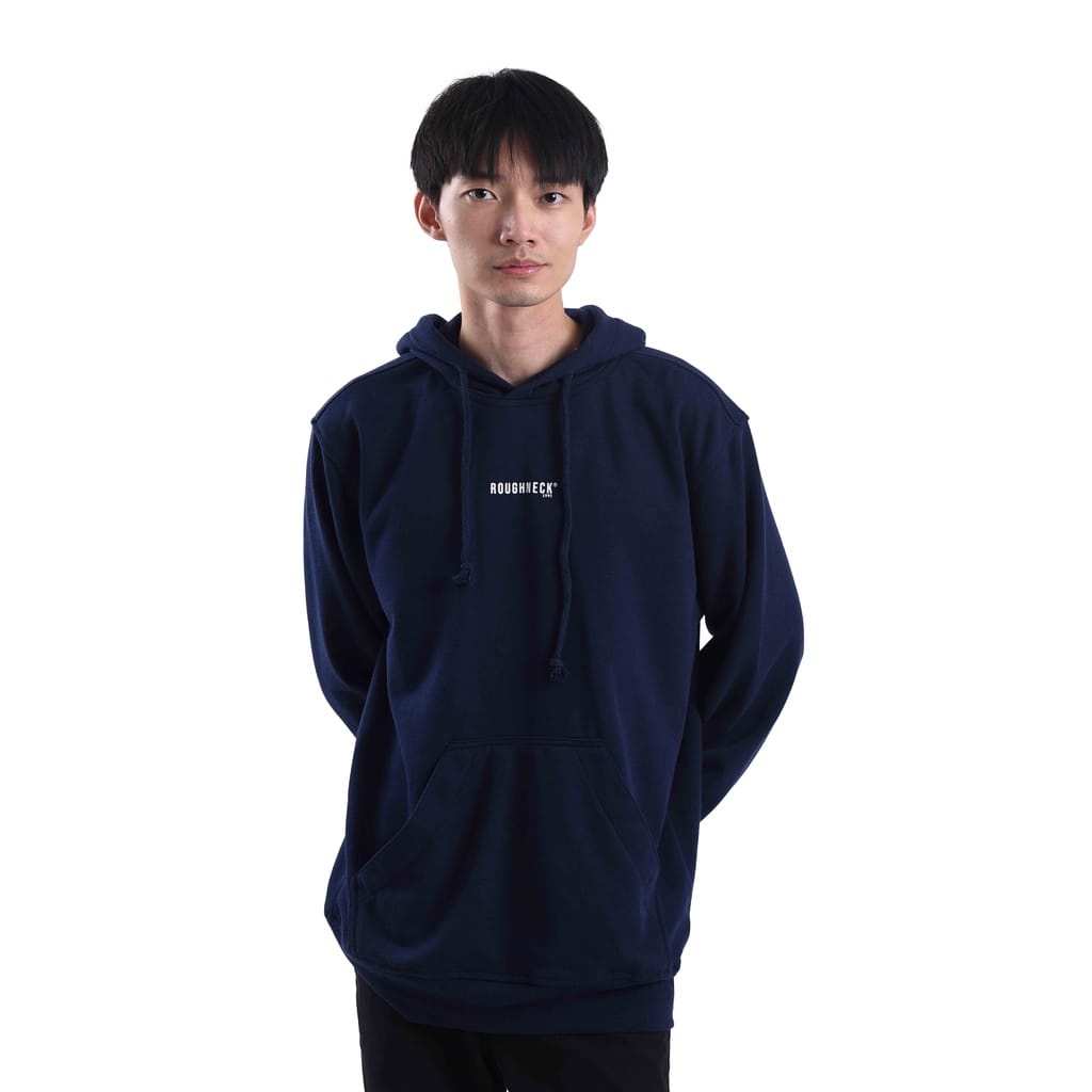 Rougneck navy blue sig hoodie terbaru