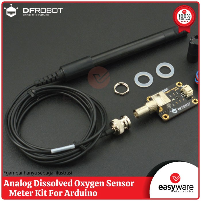 DFRobot Analog Dissolved Oxygen Sensor Meter Kit For Arduino