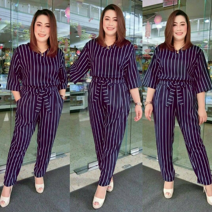 FWG - JUMSUIT JUMBO SELLA / JUMPSUIT BIGSIZE /JUMPSUIT WANITA / JUMPSUIT SALUR / OVERALL