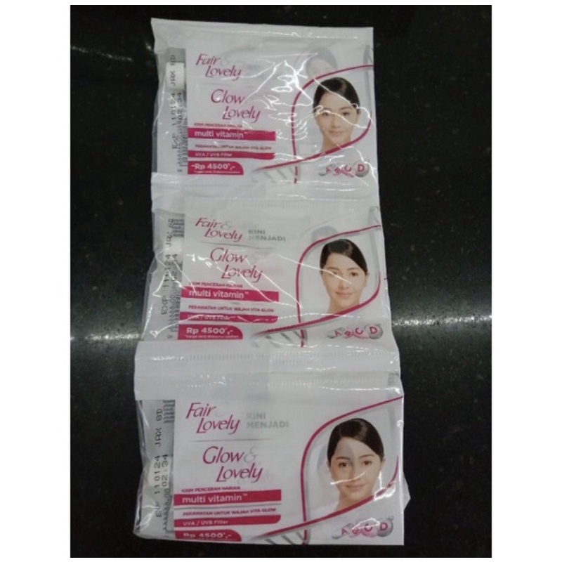 FAIR &amp; LOVELY CREAM SACHET ISI PCS MURAH