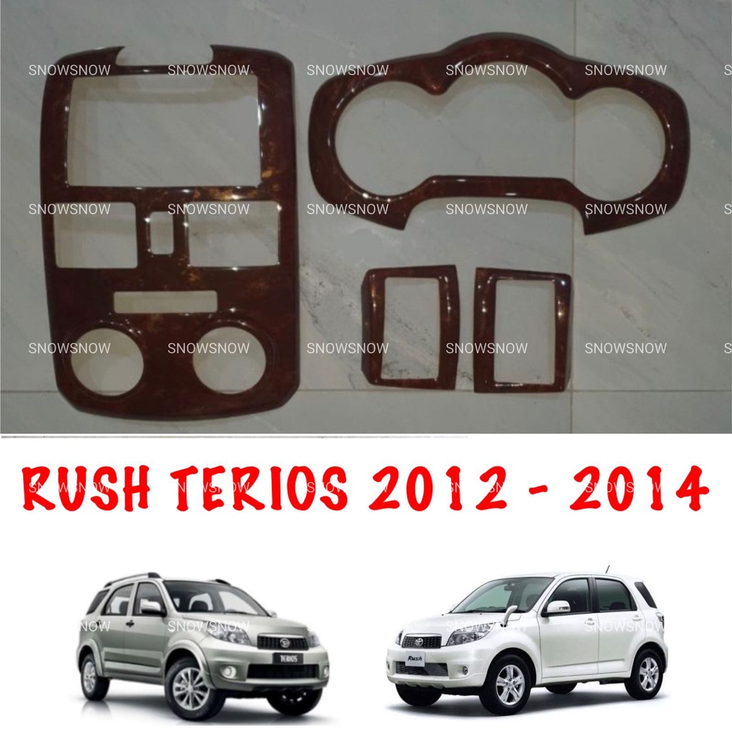 Panel Dashboard New Rush Terios Old Lama 2007 2012 2014 Wood