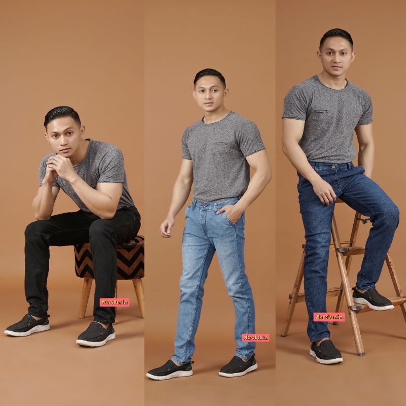 CELANA SLIMFIT JEANS PENSIL SKINNY PRIA PREMIUM