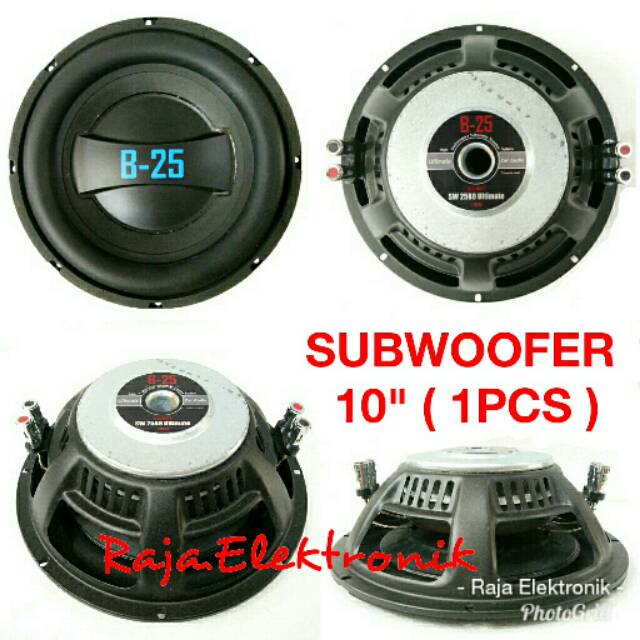 speaker bass mobil