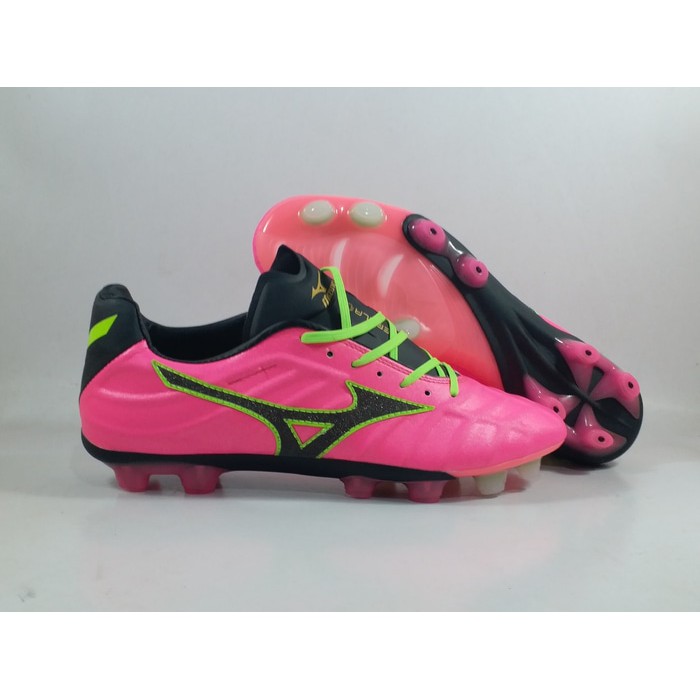 Sepatu Bola MURAH Mizuno Rebula V1 Pink GLow MD Replika Impor