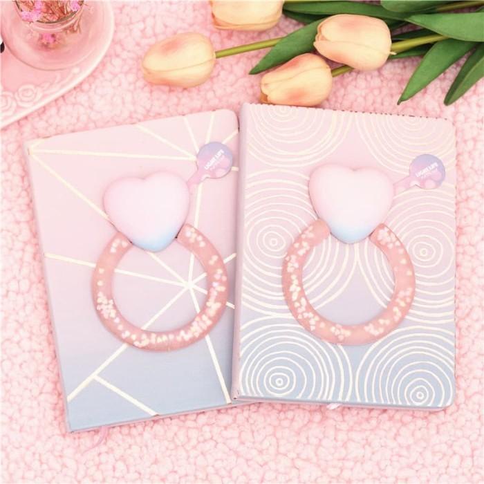 

Notebook buku tulis agenda diary Lampu heart NB06