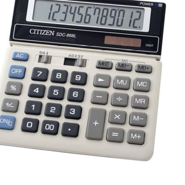 

Update KALKULATOR CITIZEN SDC 868L ORIGINAL