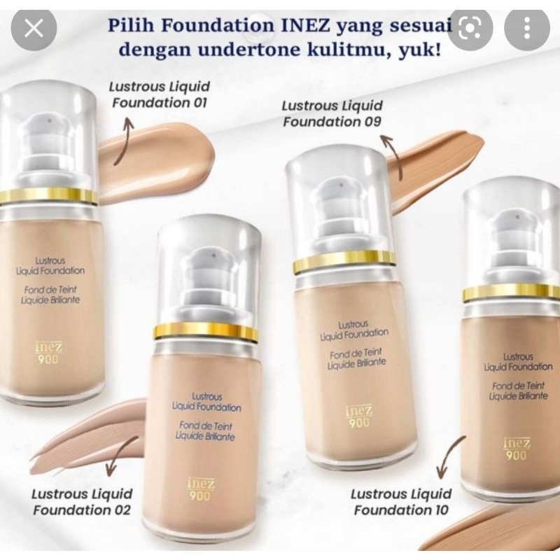 inez lustrous liquid foundation