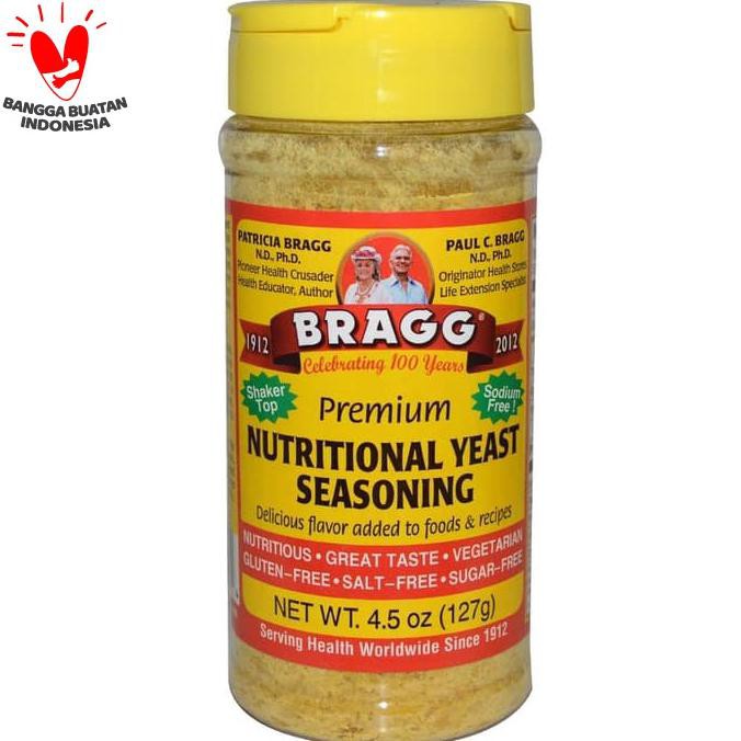 

Premium Nutritional Yeast Seasoning Penyedap Rasa 127 g - Bragg