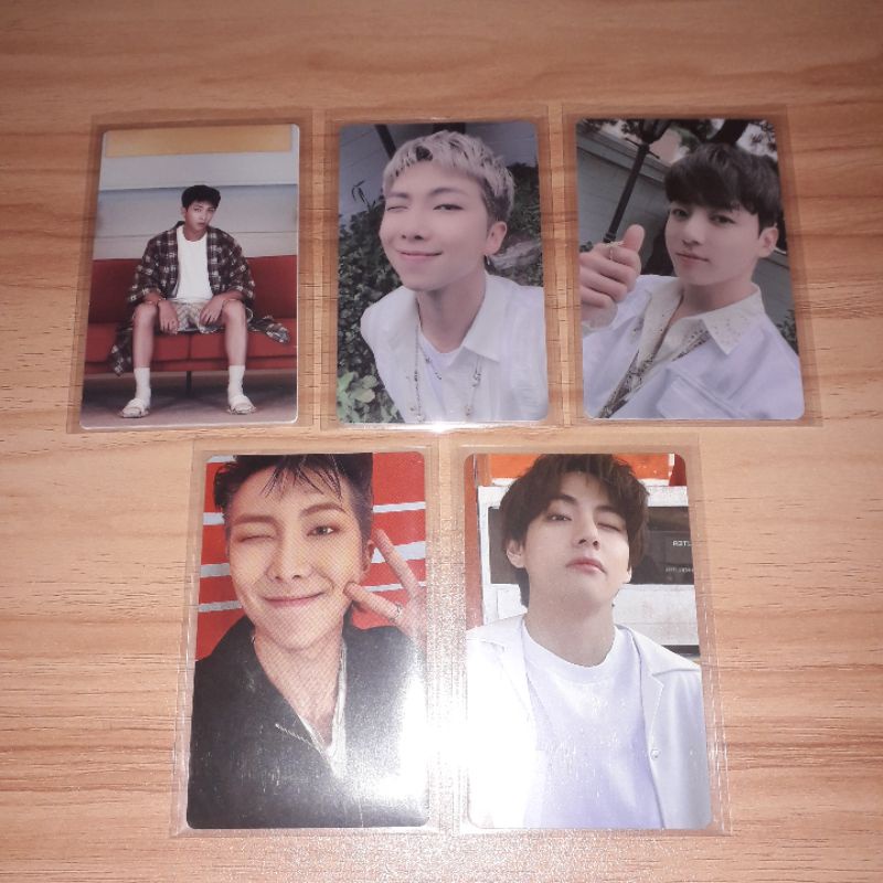 Photocard PC POB Lucky Draw LD BE Deluxe Butter RM Namjoon Japan V Taehyung Weverse Jungkook JK PWS