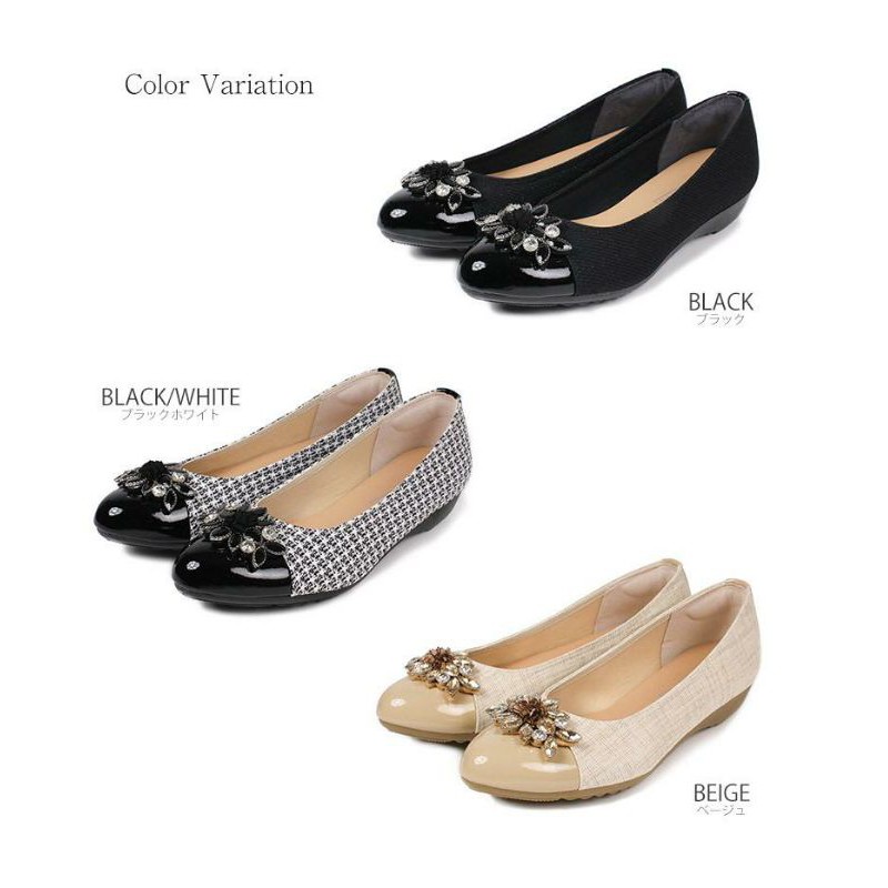 sepatu flat first contact made in japan