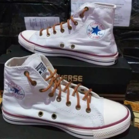 Sepatu Converse Allstar High Putih Premium
