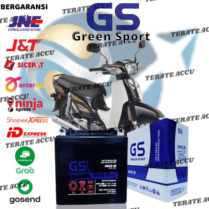 Aki Motor Full Kering GS GenSmart Astrea Grand SupraFit Lama, MegaPro Primus